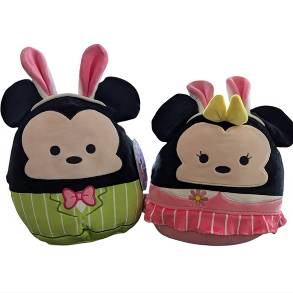 NEW Squishmallows Disney Mickey and Minnie Mouse - Picture 1 of 8